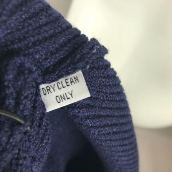 St John Santana Knit Navy Blue Spaghetti Strap But - Picture 8 of 8